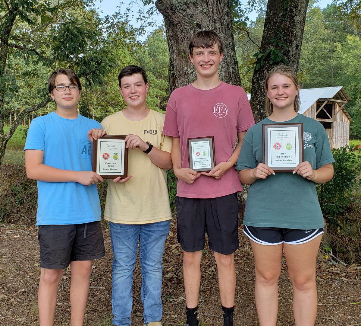 Forestry team takes first in Rome
